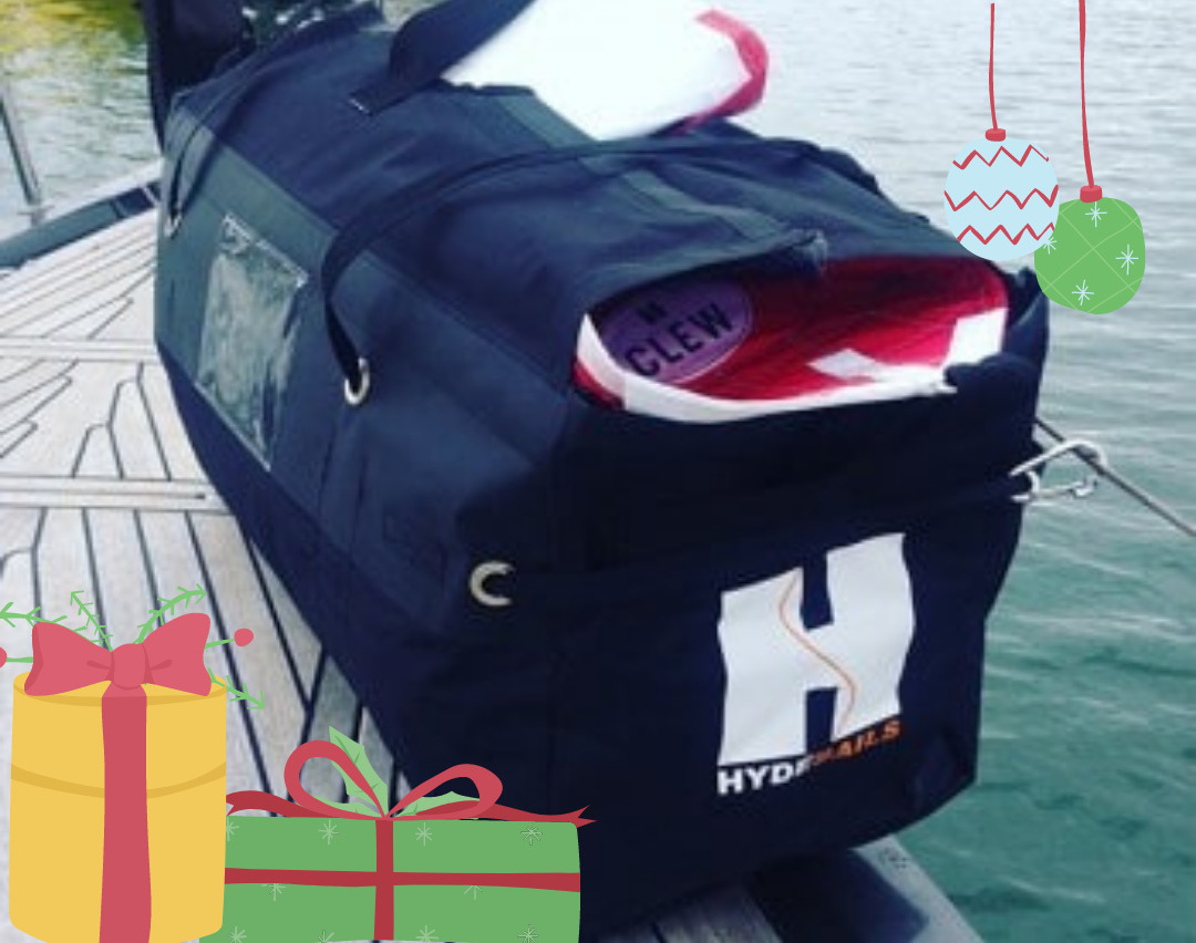 Hyde Sails spinnaker launch bag zwart